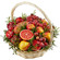 fruit basket with Pomegranates. Antalya