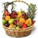 fruit basket with pineapple. Antalya