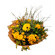 Sunlight. This well-balanced arrangement of yellow roses and a gerbera will express your warmest feelings.. Antalya